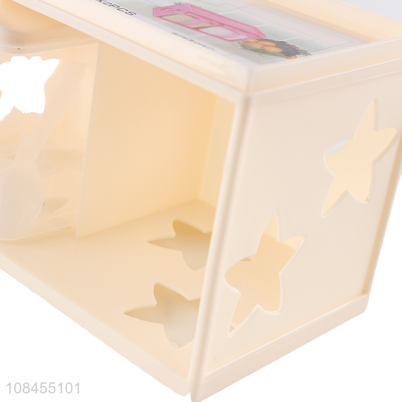 China market simple drawer style 2pcs seasoning box