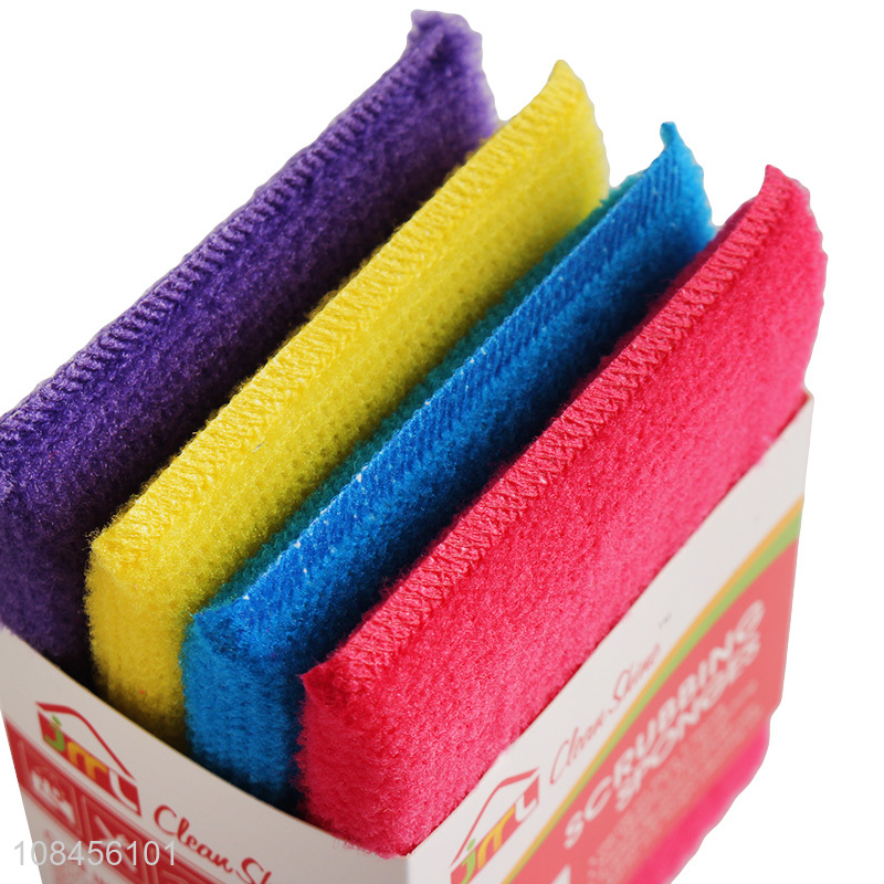 Online wholesale kitchen cleaning tools scrubbing sponge scouring pads