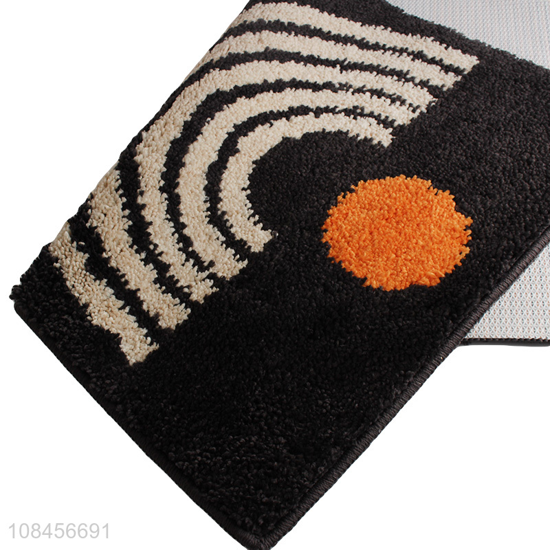 China factory washable bath mats polyester living room mats