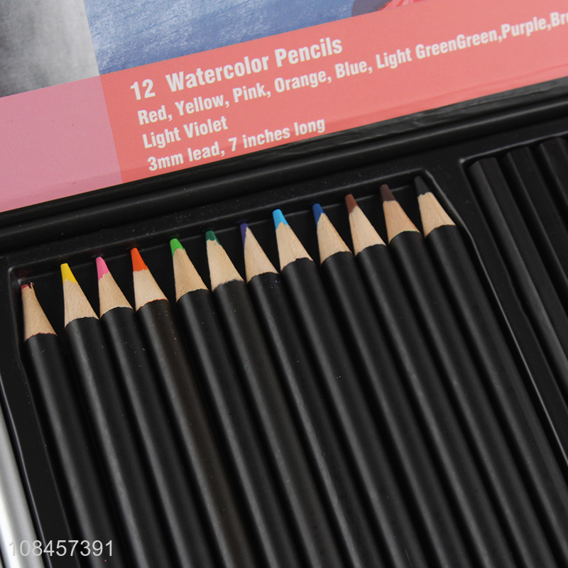 Good quality double-layer 60 color drawing pencil for sale