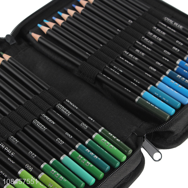 Best selling 72 color oily color pencil painting set