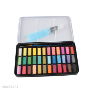 Good quality creative solid watercolor set for painting