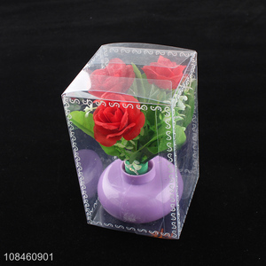 New arrival plastic crafts artificial flower fake flower for decoration