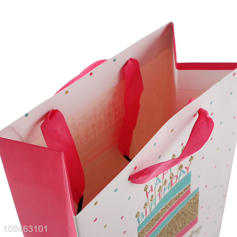 Top quality birthday gifts packaging bag shopping bag for sale