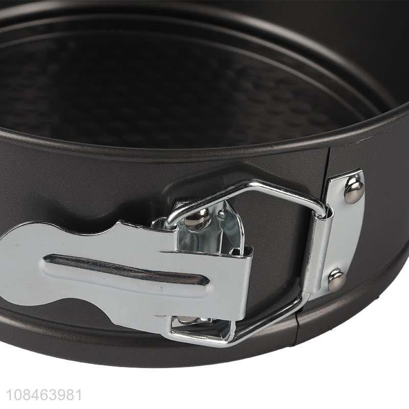 High quality home iron baking tray with buckle