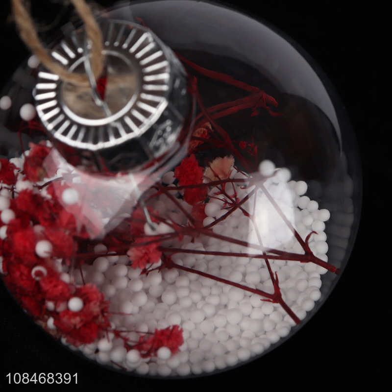 Yiwu market hanging ornaments christmas ball for decoration