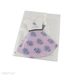 New style dress shape hanging scented sachet bags for sale