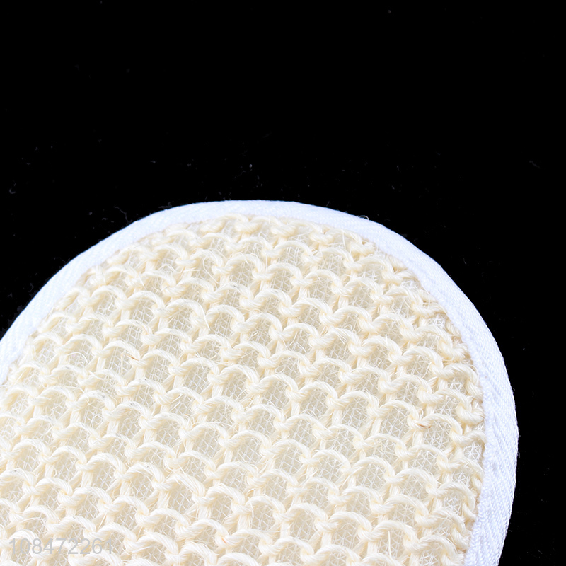 Good quality exfoliating sponge pad body scrubber for deep cleansing