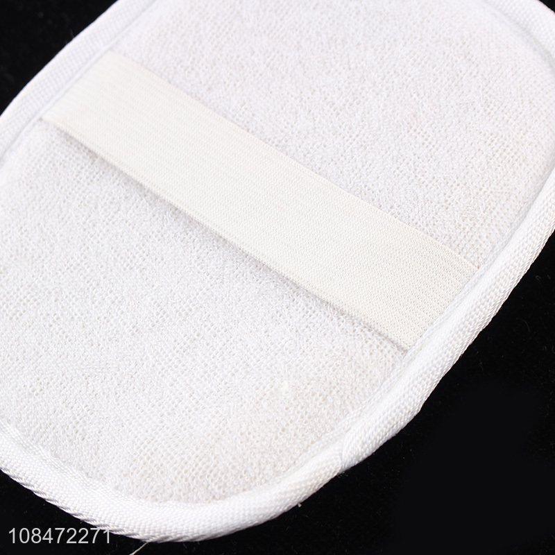 New products exfoliating sponge pad body scrubber loofah pads