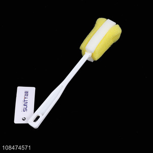 China market plastic sponge brush cleaning cup brush