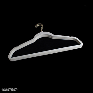 China supplier heavy duty non-slip clothes hangers