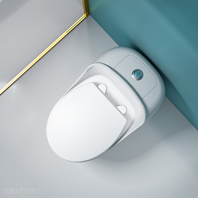 Good quality 300/400mm 3/4.5L upper-pressing one piece toilet flush toilet