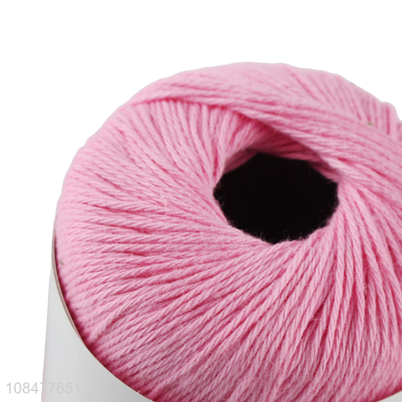 Wholesale 25g 10S 100% cotton yarn skein for crocheting and hand knitting