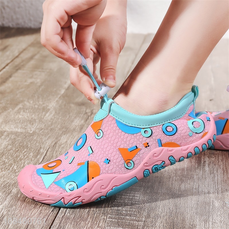 Hot selling kids water shoes aqua socks barefoot beach sport shoes