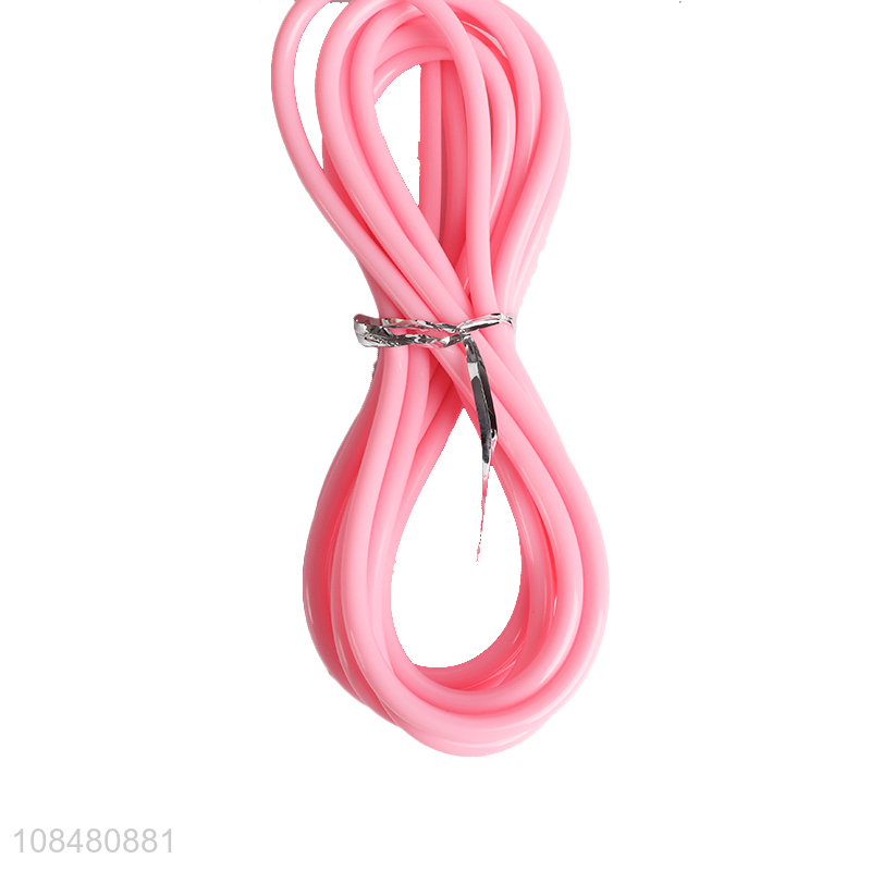 Factory supply pink durable sports jump rope for sale