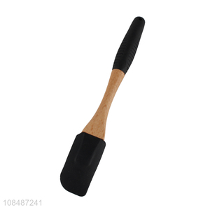Wholesale food grade silicone scraper non-stick silicone spatula for baking