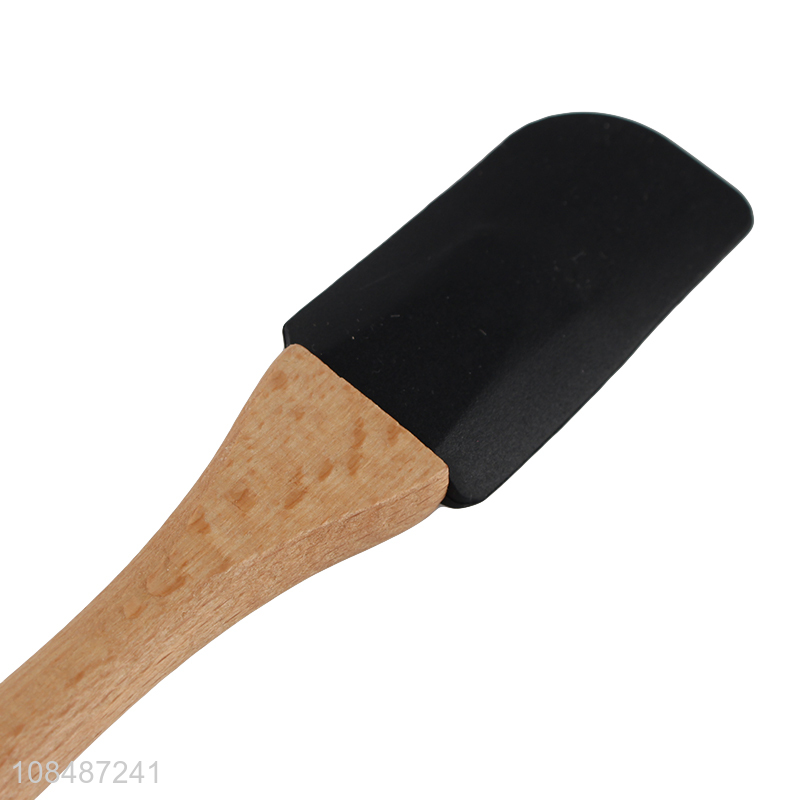 Wholesale food grade silicone scraper non-stick silicone spatula for baking