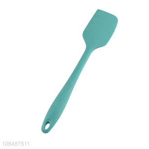 New product solid color silicone cheese scraper kitchen baking spatula