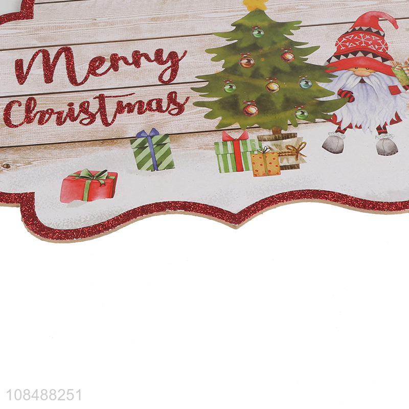 High quality christmas hanging plate festival party decorations