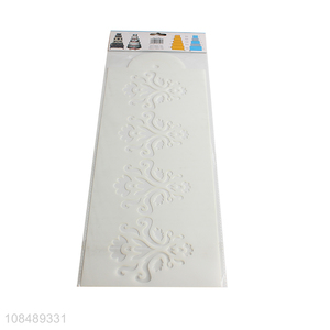 Latest products cake decoration cake art stencil for baking tools