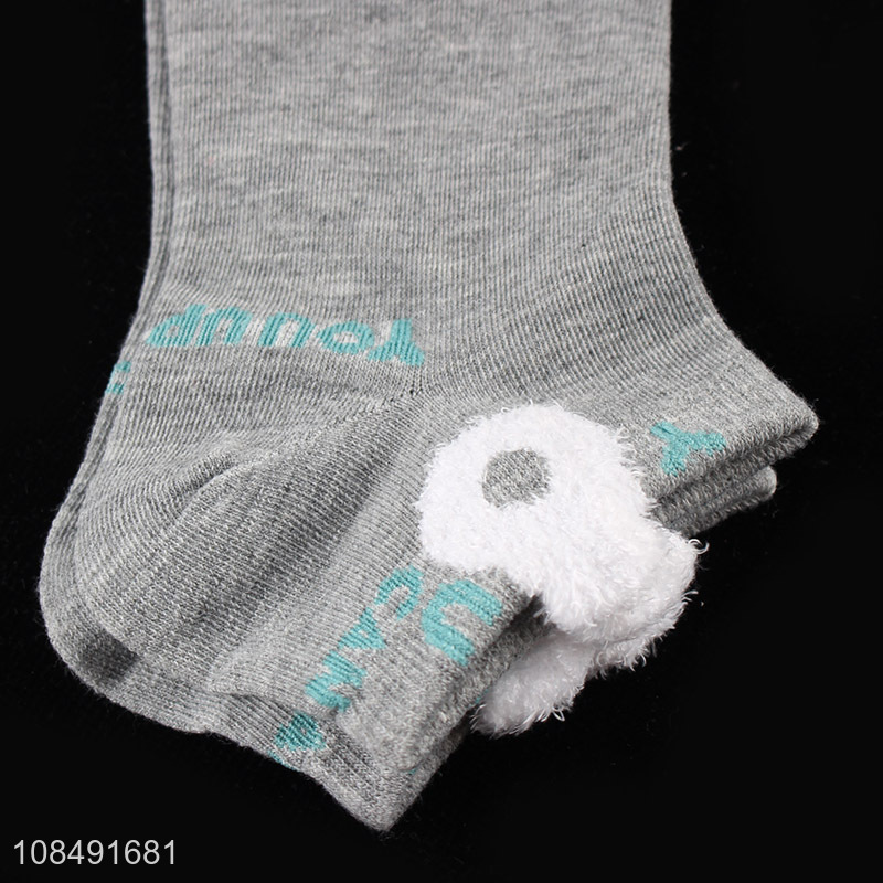 Factory direct sale women casual short socks for summer
