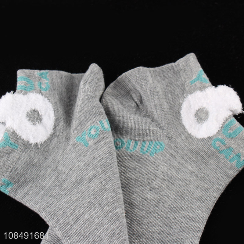 Factory direct sale women casual short socks for summer