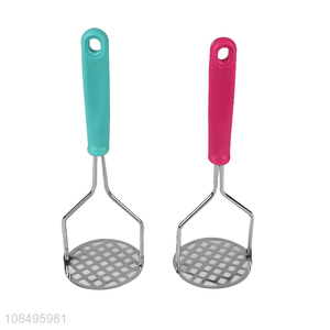 China factory multicolor kitchen potato masher press for sale