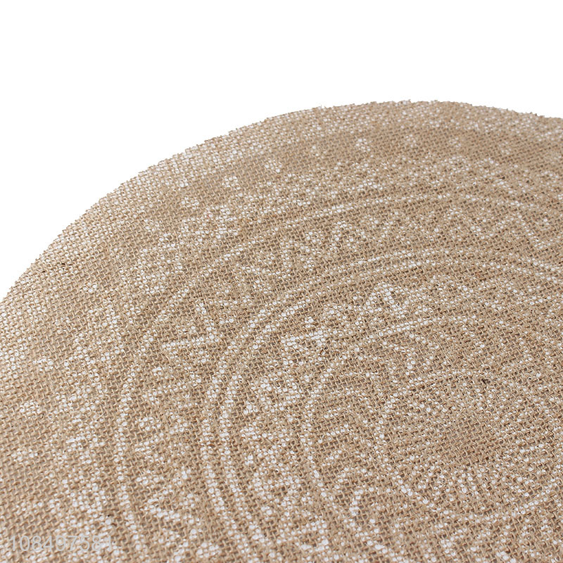 New style delicate home restaurant round place mats for sale