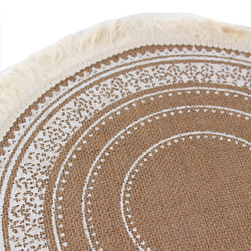 Best price round table decoration place mats table mat for sale