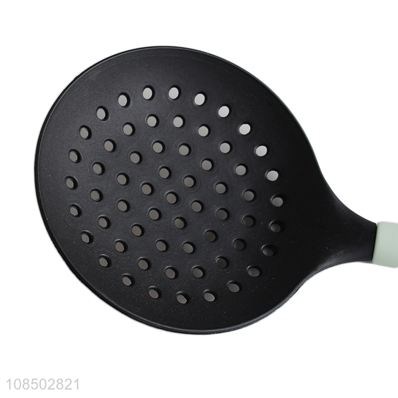 Factory price large slotted spoon kitchen nylon colanders