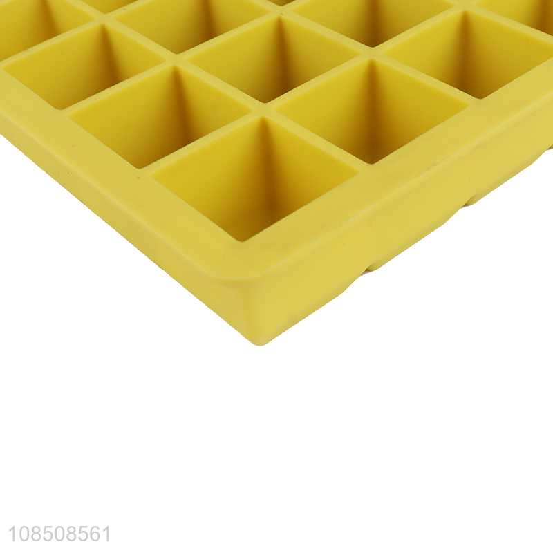 Wholesale 20-cavity flexible silicone ice cube tray for cocktail