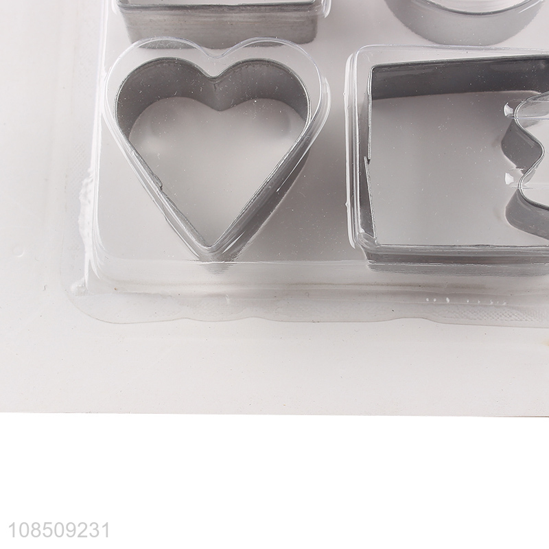 Hot selling stainless steel mini cookies cutter wholesale