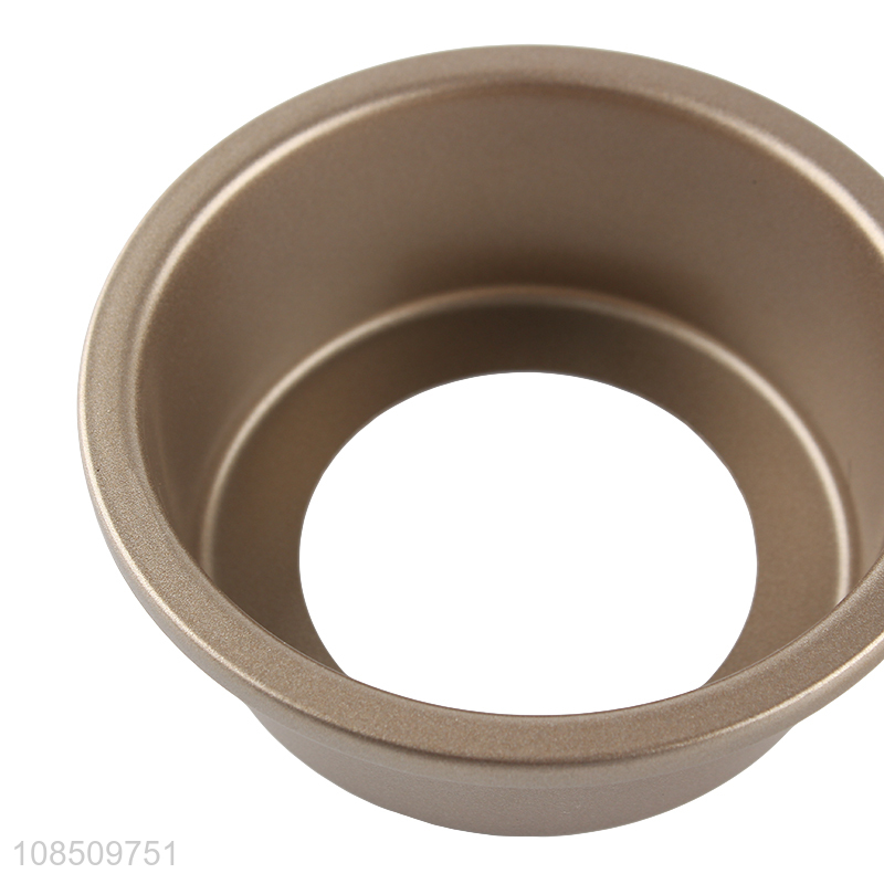 Good quality round carbon steel cake baking pan with removable bottom