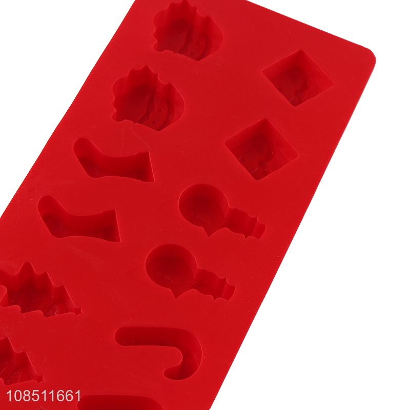 China wholesale silicone red baking tool chocolate mould candy mould