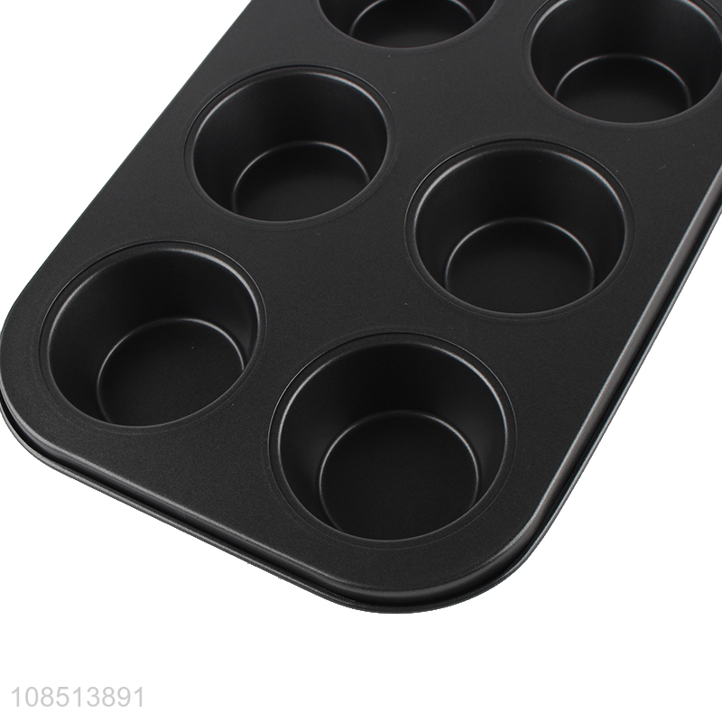 China factory 6 cup muffin non-stick baking pan for baking tool