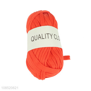 Cheap price handmade polyester knitting scarf knitting yarn