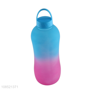 Factory supply 2500ml gradient color water bottle for travel & sports