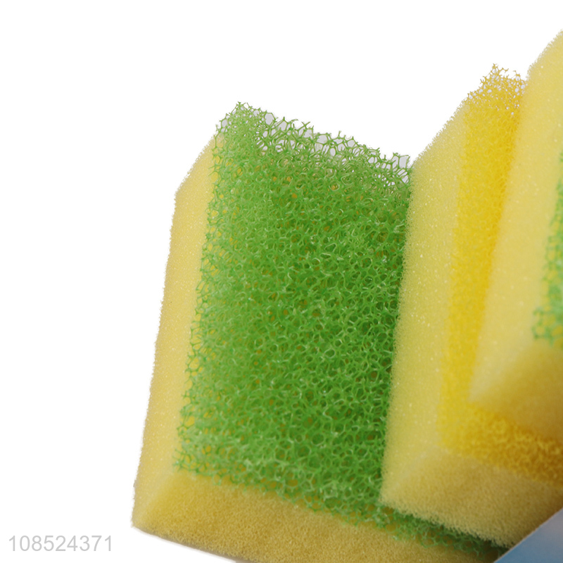 Hot sale non-scratch kitchen cleaning sponge scrub sponge