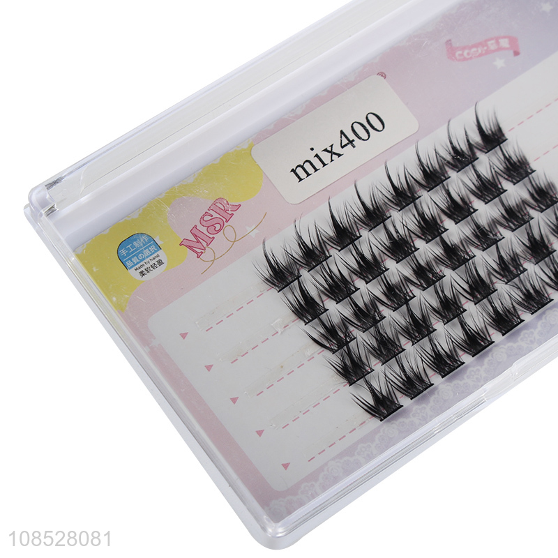 Factory price handmade false eyelash fake eyelash clusters