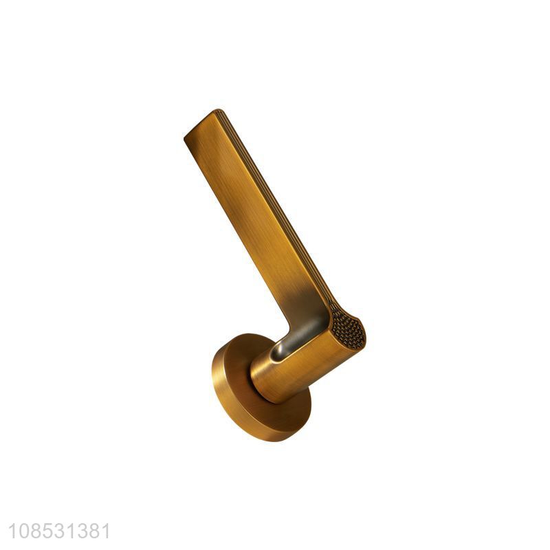 New product household wooden door lock door handle and separate lock set