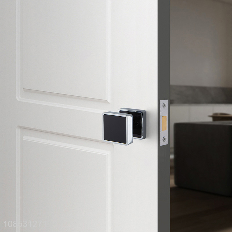 Popular product square single side secret door lock invisible door knob lock
