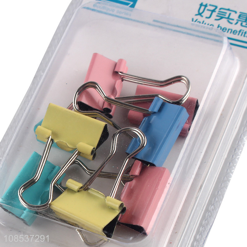 China wholesale school office stationery clips set