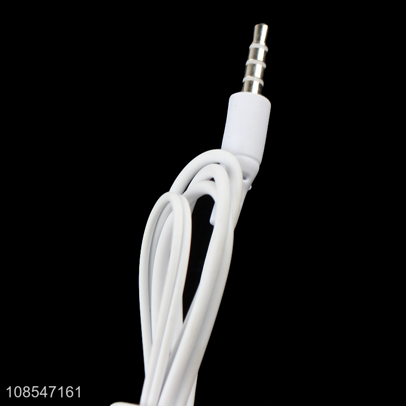 Wholesale in-ear wired earbud headphones for phones and laptops