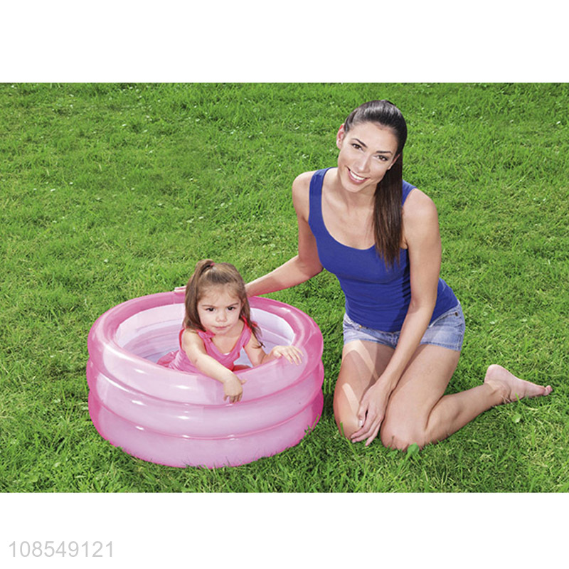 Wholesale 3-ring inflatable swimming pool for kids children