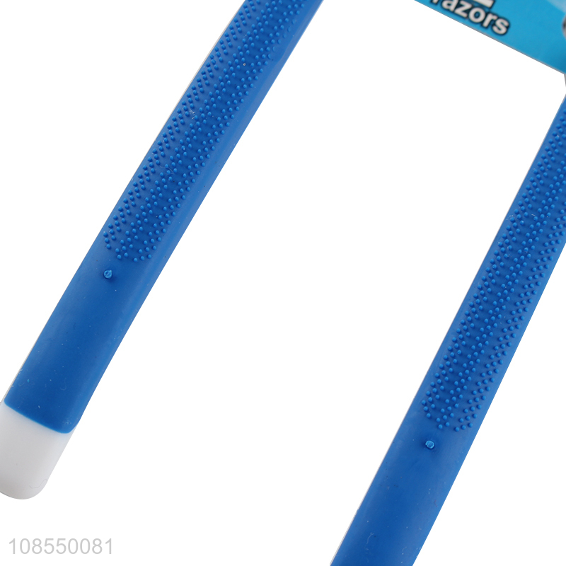 China factory disposable razor with pivoting head