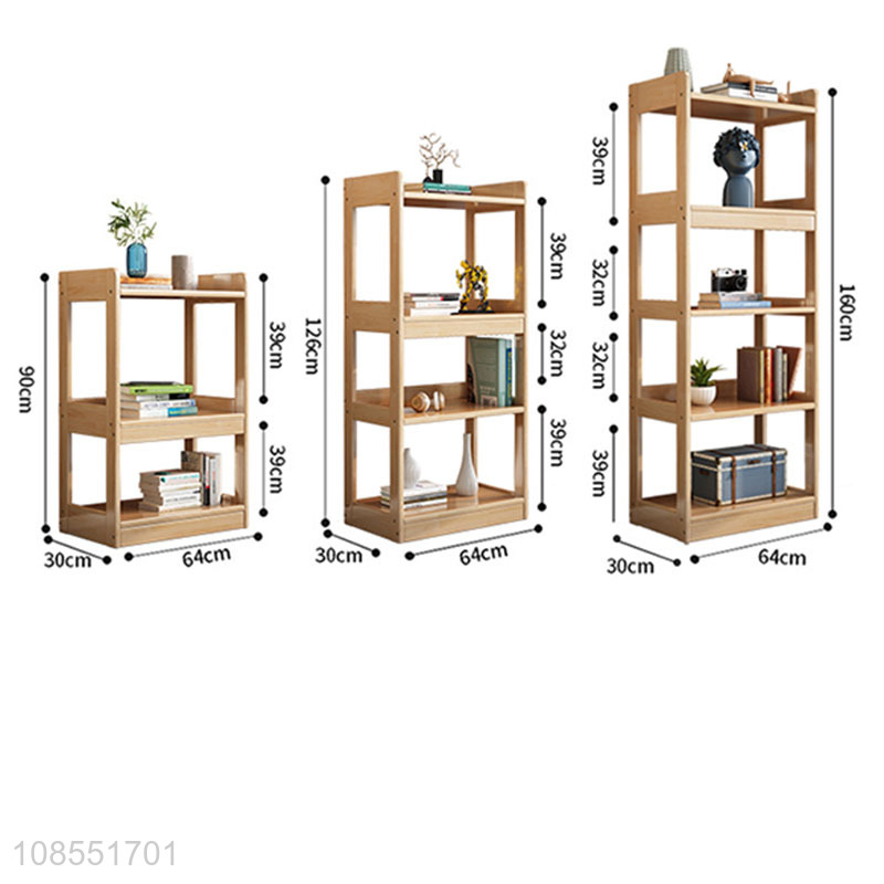 Wholesale from china solid wood multi-storey floor-to-ceiling bookshelves