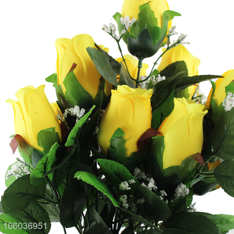 Good Sale Simulation Flower Plastic Artificial Bouquet