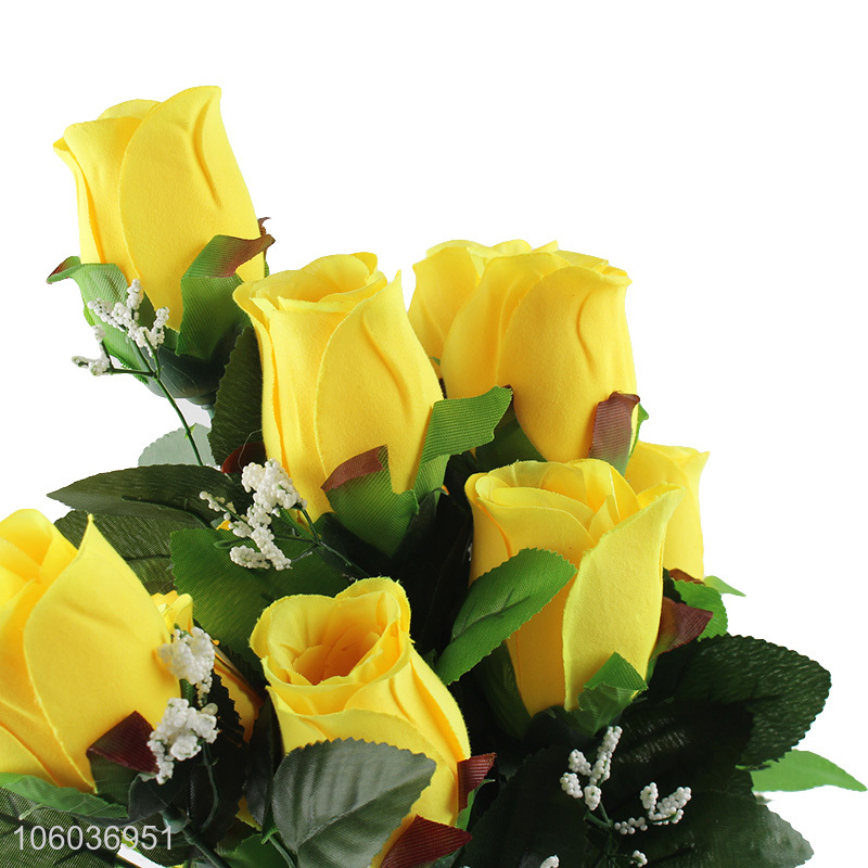 Good Sale Simulation Flower Plastic Artificial Bouquet