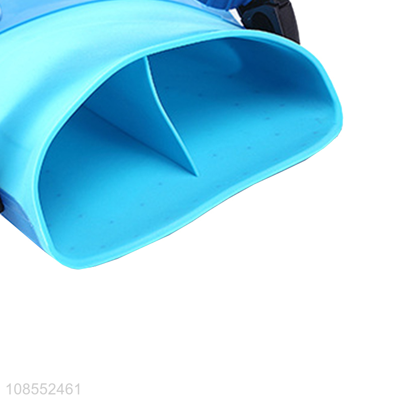 Wholesale cute adjustable snorkeling fins diving flippers for kids