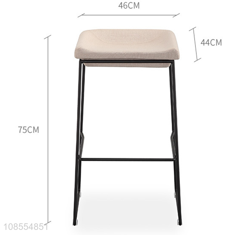 Factory wholesale European style simple modern high stool bar chair